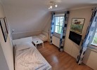 Schlafzimmer mit 2 Einzelbetten