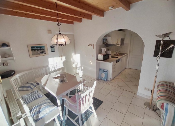 offener und heller Essbereich