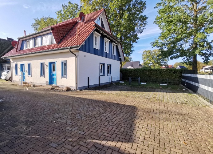 Ferienhaus Muschelsucher - 2 Parkplätze am Haus