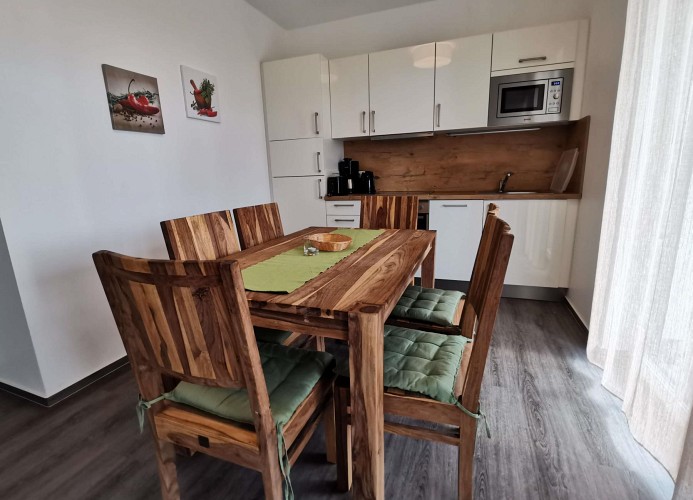 Essbereich in der Küche